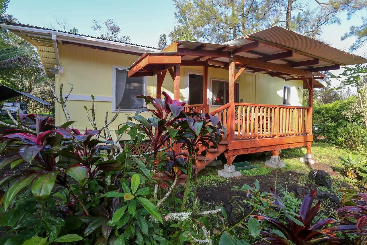 Hébergement de vacances Tropical Anuenue Cottage Keaau États-Unis