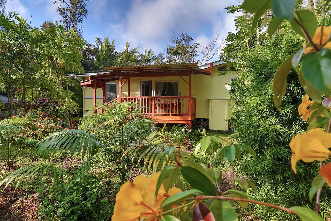 Hébergement de vacances Tropical Anuenue Cottage Keaau