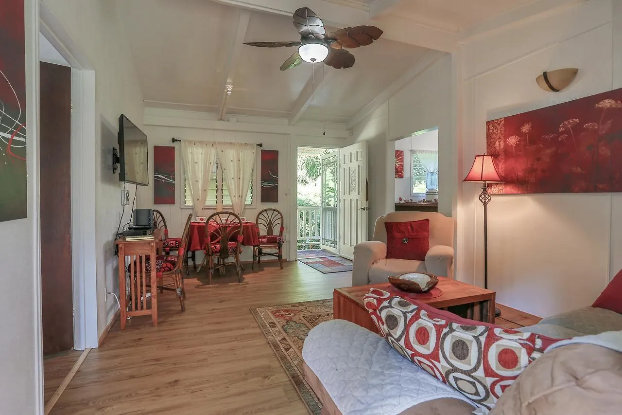 Tropical Anuenue Cottage Keaau